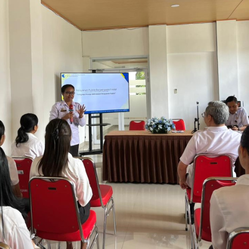 Pemateri dalam Sosialisasi P2 HAM Kanwil Ditjen Imigrasi NTT
