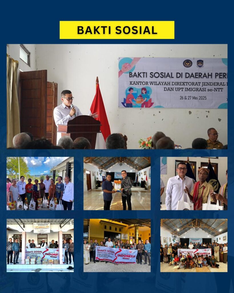 Bakti Sosial Kanwil Ditjen Imigrasi NTT