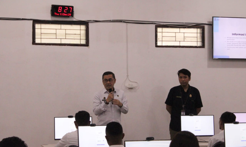 Cover Tinjau Langsung Ukom Kanwil Ditjen Imigrasi NTT