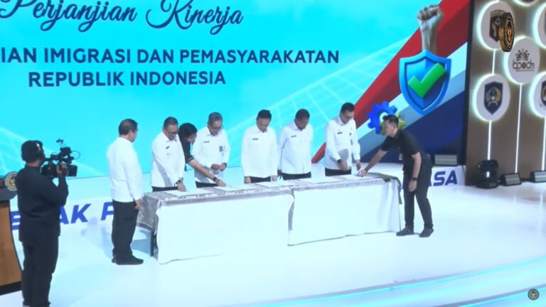 Menteri Imigrasi dan Pemasyarakatan dalam Refleksi Akhir Tahun Kemenimipas 2025