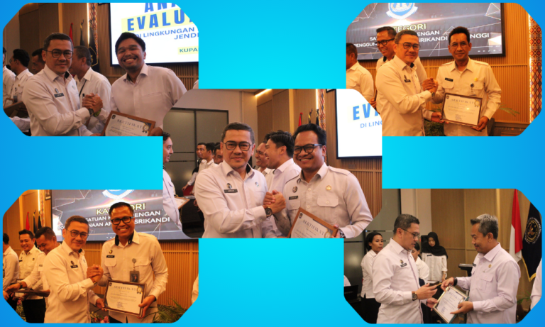 Penerima Penghargaan Anev Kanwil Ditjen Imigrasi NTT