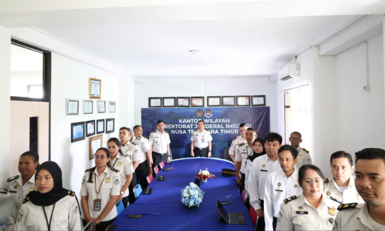 Cover Apel Awal Tahun Kanwil Ditjen Imigrasi NTT