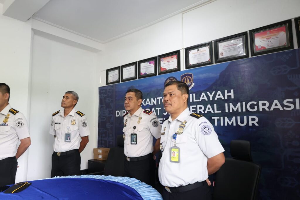 Kanwil Ditjen Imigrasi NTT dalam Apel Awal Tahun