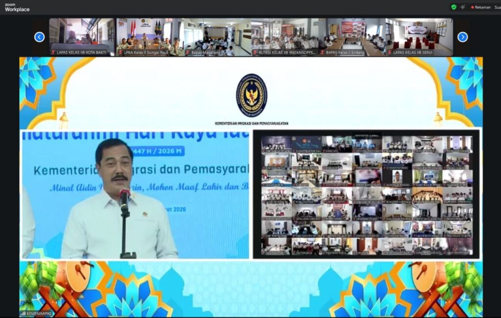 Daring Halal Bihalal Kemenimipas 2026