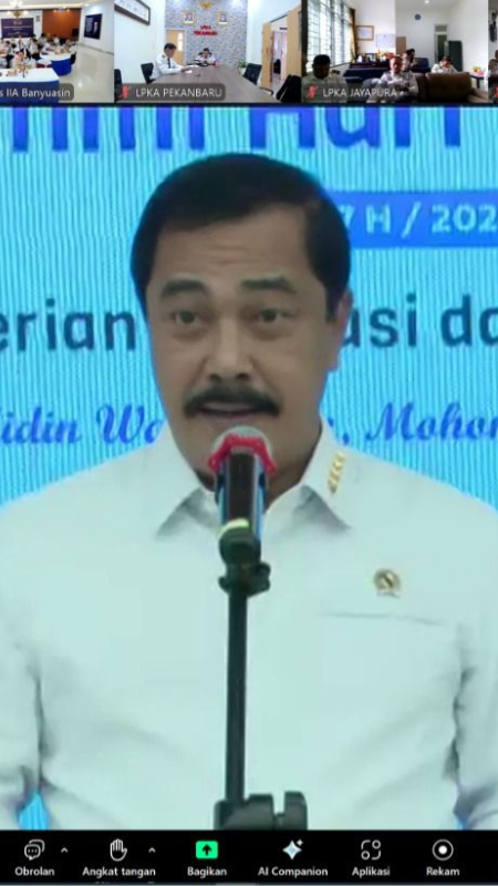 Menteri Imigrasi dan Pemasyarakatan