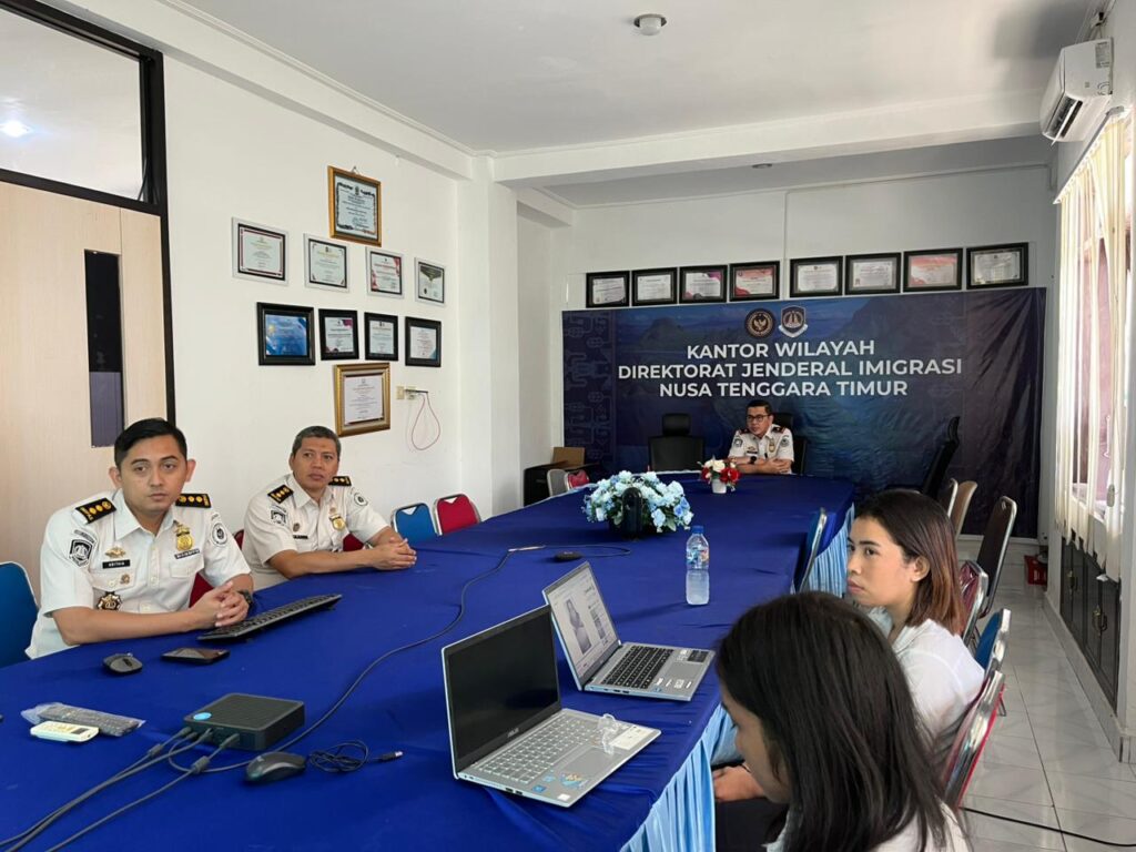 Pimti Kanwil Ditjen Imigrasi NTT Mengikuti Halal Bihalal Kemenimipas