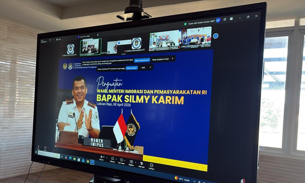 Pengantar Wamen Imipas Di NTT