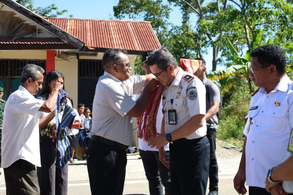Sambutan untuk Kakanwil Ditjen Imigrasi NTT