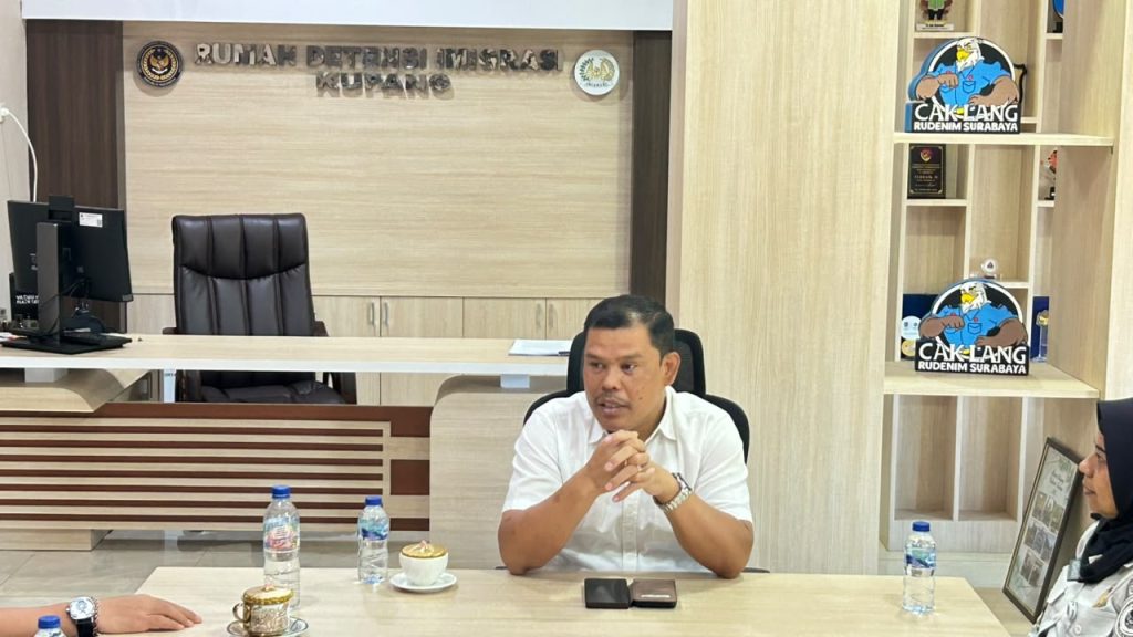 Arahan Kakanwil Ditjen Imigrasi NTT Di Rudenim Kupang