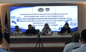Penguatan Kehumasan Di Kanwil Ditjen Imigrasi NTT