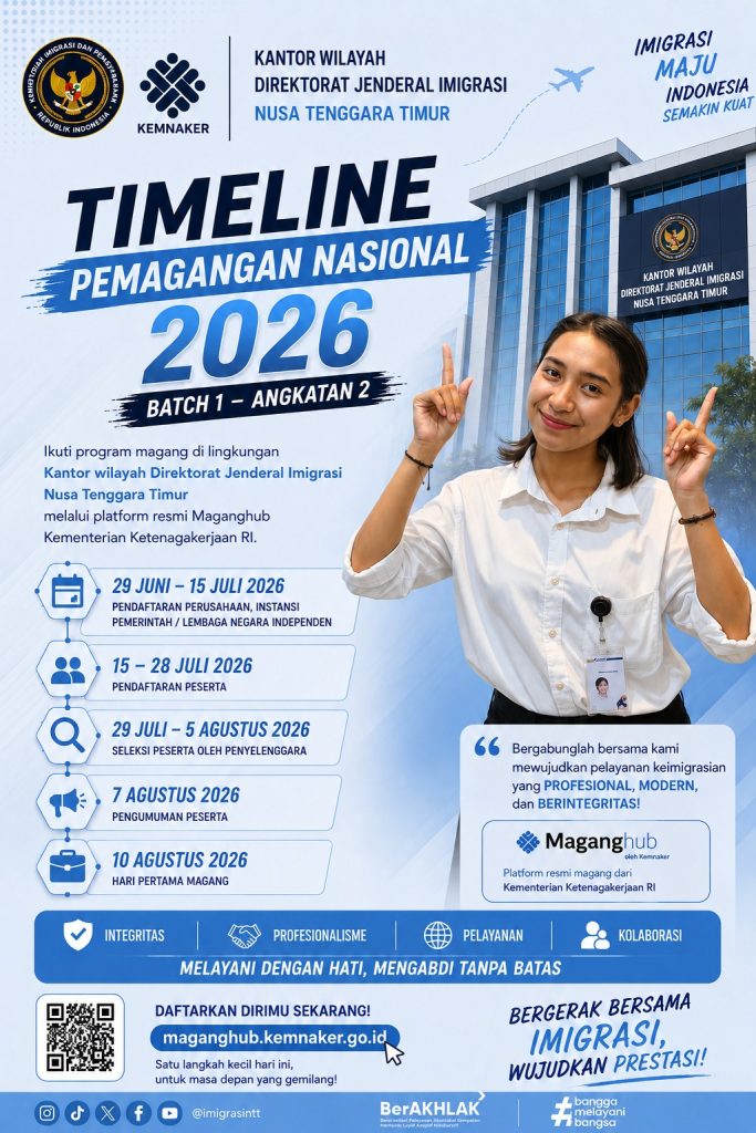 Timeline Program Magang Batch 1 Angkatan 2