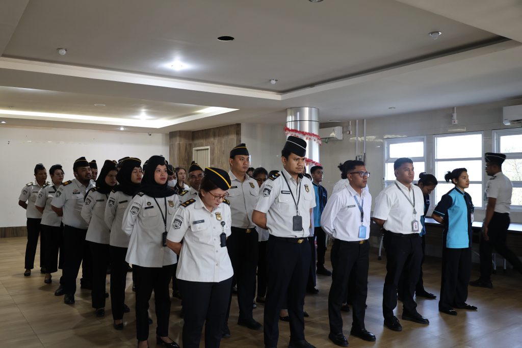 Apel Pagi Kanwil Ditjen Imigrasi NTT