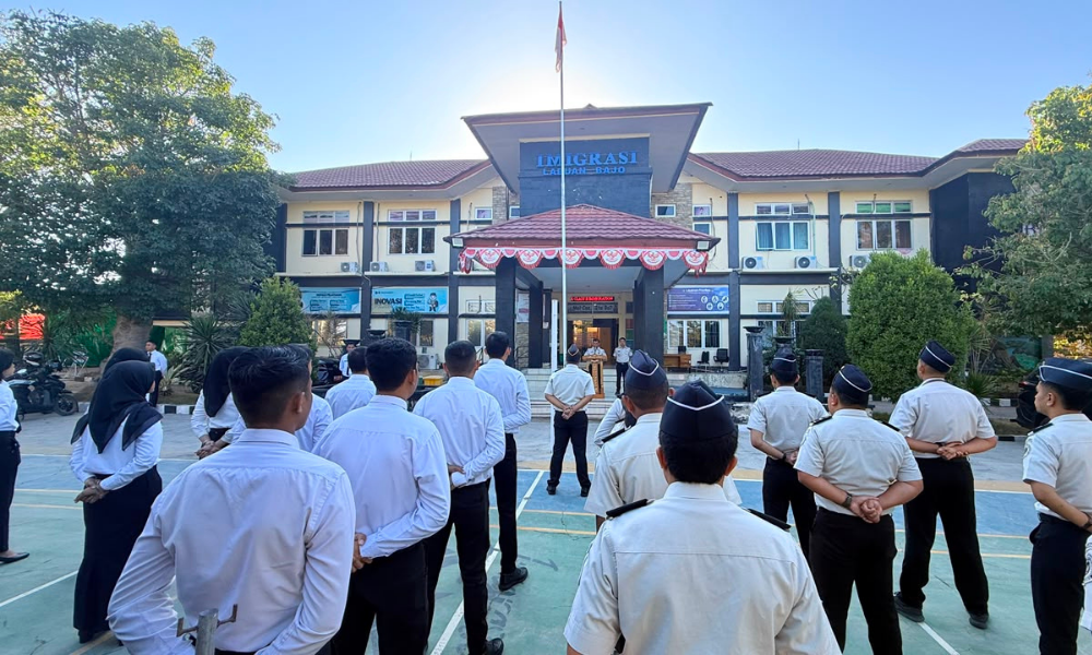 Cover Apel Kakanwil Ditjen Imigrasi NTT Di Labuan Bajo Pascagempa