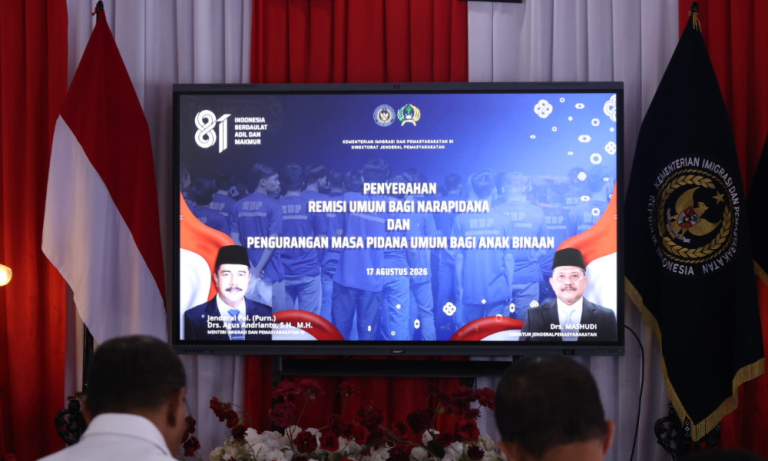 Cover Imigrasi NTT dalam Acara Remisi Menyambut HUT RI Ke 81