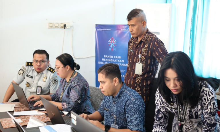 Cover Kanwil Ditjen Imigrasi NTT Gunakan ProASN