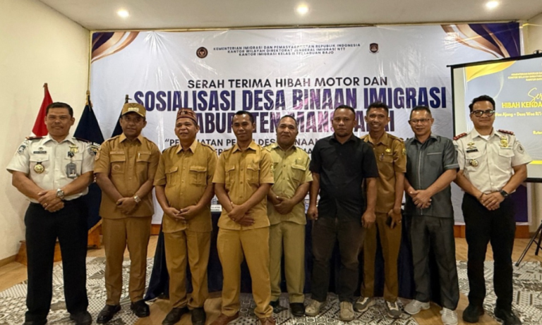 Cover Motor untuk Desa Binaan Imigrasi NTT