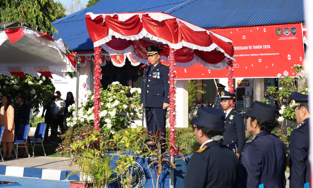 Cover Upacara HUT RI Ke 81 Kanwil Ditjen Imigrasi NTT